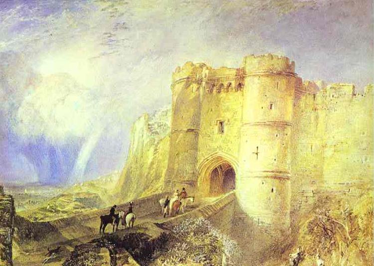 J.M.W. Turner Carisbrook Castle Isle of Wight China oil painting art
